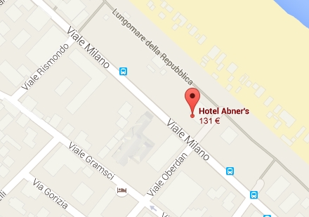 Hotel Abner's Mappa