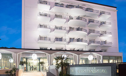 Esterno Hotel Continental Rimini